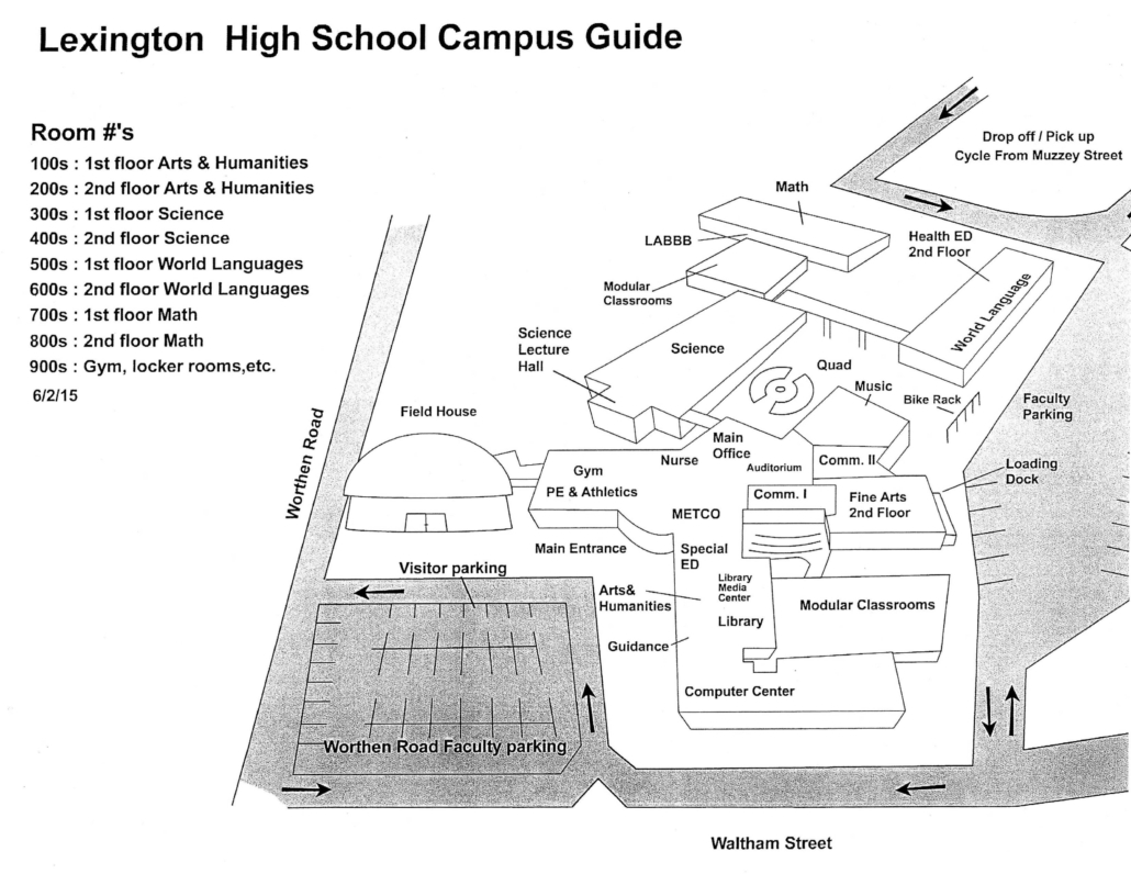 LHS Campus Map
